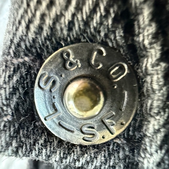 Levi’s 511 Men’s Slim Fit Jeans W36 L30 Black Gray Stretch Denim - Picture 2 of 13